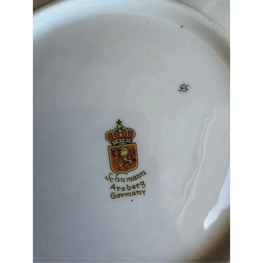 Vintage‎ Schumann Arzberg Bavaria Germany Fruit Plate 7 1/2